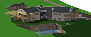 Abbruch und Wiederaunfbau Gasshof in Missian